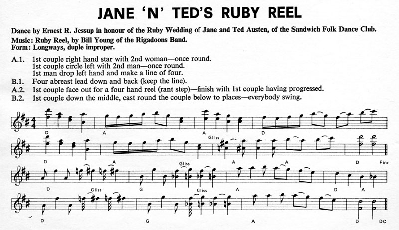 Jane 'n' Ted's Ruby Reel